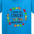 thumbnail image 4 of Inktastic I Love My Cousin Autism Awareness Youth T-Shirt, 4 of 5