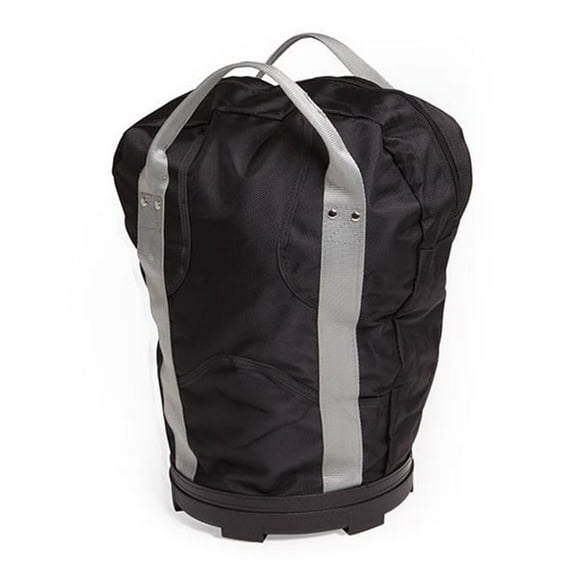 Lacrosse Ball Bag, Black & Gray