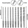 thumbnail image 4 of Drill Set Concrete Drill Carbide Tip Double 160mm 9-Piece Set Glass for, 4 of 8