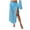 Blue, variant on BOBOGOJP Women Sarong Chiffon Bathing Suit Cover Up Long Beach Bikini Wraps Sheer Swim Suit Coverup 2026 Pareo for Women White for Size A