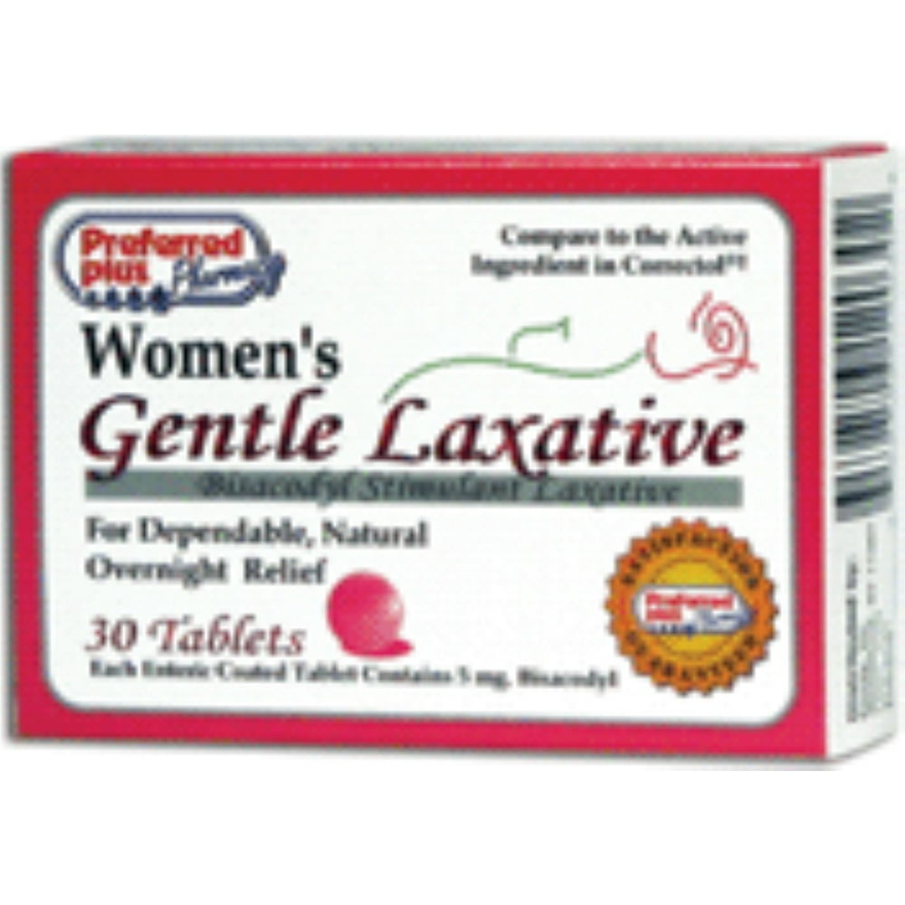 Women's Gentle Laxative Tablets 30 ea (Pack of 4)