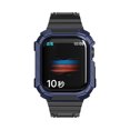 thumbnail image 4 of YSTINNG Compatible With Apple Watch Band TPU Strap With Shockproof PC Frame Bumper Case Design For iWatch Series 7/8 Rugged Heavy Duty A311-001, 4 of 4