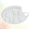 thumbnail image 4 of White Plastic Painting Palette for Drawing with Fish Shape Design and No Edges 30x20cm, 4 of 9