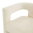 thumbnail image 4 of TOV Furniture Sloane Cream Velvet Upholstered Dining Chair, 4 of 7
