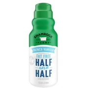Shamrock Farms Fat Free French Vanilla Half And Half, 1 qt