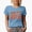Baby Blue, variant on Livin That Baseball Mom Life, Supportive Mother Quote, Groovy Retro Wavy Text Merch Gift, White T-Shirt, 3XL