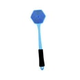 thumbnail image 2 of Cepillo de espalda de silicona para ducha, cepillo corporal de doble cara, portátil para hombres y mujeres, con gancho para colgar, mango largo, azul, 2 of 8