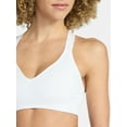 thumbnail image 4 of Avia Women's Seamless Rib Plunge Sports Bra, Sizes XS-XXXL, 4 of 6