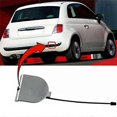 thumbnail image 2 of 735455393 Trailer Hook Cover Tow Hook Eye Cover for Fiat 500 07-12, 2 of 5
