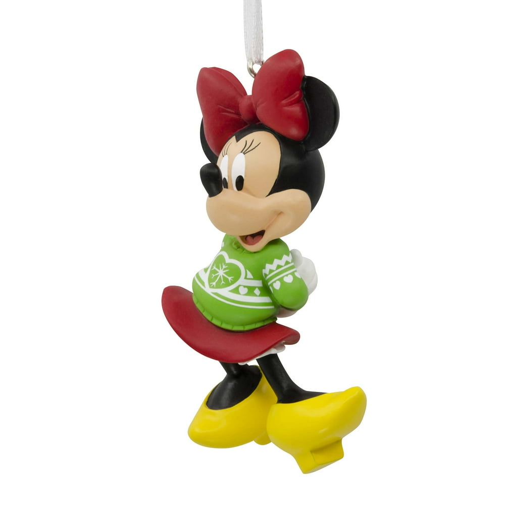 Hallmark Disney Minnie Mouse Christmas Sweater Christmas Ornament