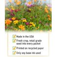 thumbnail image 6 of Pack of 20 Pre-Filled Seed Mix Packet Wildflowers Plant for Funerals, Memorial Services "in Loving Memory Flower Path" Also Serves Thank You Celebration of Life Favors Plant Seeds Year-Round, 6 of 6