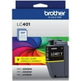 thumbnail image 3 of (4 pack) Brother Genuine LC401YS Standard Yield Printer Ink Cartridge, Yellow, 3 of 7