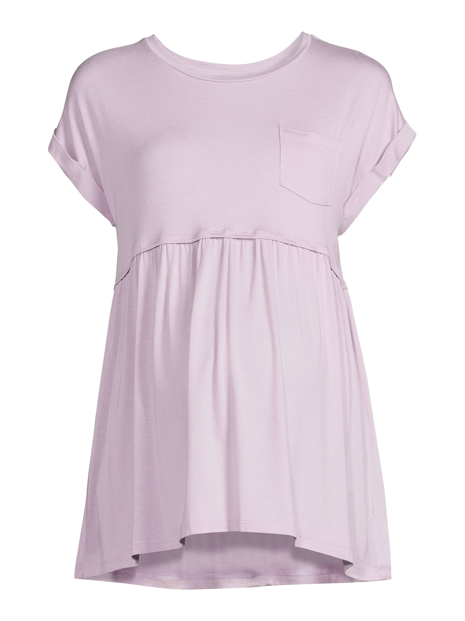 Time And Tru Women's Maternity Babydoll T-Shirt
