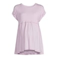 thumbnail image 6 of Time And Tru Women's Maternity Babydoll T-Shirt, 6 of 6