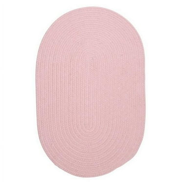Rug  Bristol - Blush Pink 2 ft. x 3 ft. Braided Rug