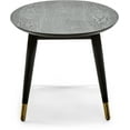 thumbnail image 6 of Elle Decor Clemintine Mid-Century Modern Living Room Furniture Collection, Oval Coffee Table, French Black, 6 of 9
