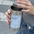 thumbnail image 5 of Coffee Cup Thermoses Stainless Steel Water Bottle with Straw Cup, B, 5 of 5