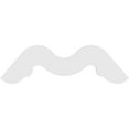 thumbnail image 4 of Ekena Millwork 48"W x 28"H x 1"P (14/12) Pitch Midway Architectural Grade PVC Gable Pediment, 4 of 5