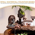thumbnail image 4 of Shisuyan Small Waterfall Fountain Based Water Wheel Rockery Fountain Scene Layout Water Wheel, 4 of 9