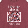 thumbnail image 3 of Forrest Gump - Life Is Like A Box Of Chocolates - Women's Racerback Tank Top, 3 of 5