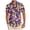 Purple #01, variant on Men's Short Sleeve Hawaiian Shirt – Tropical Floral Lightweight Casual Aloha Tops for Beach & Summer Vacation Hawaii Shirt