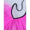 thumbnail image 7 of iiniim Girls Cross Strap Gymnastic Camisole Leotard with Tutu Skirt Ballet Dress Dance Costumes, 7 of 7