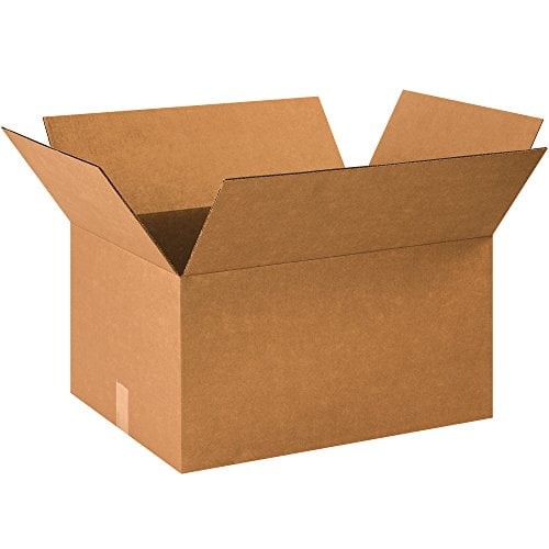 BOX USA 10 Pack of Corrugated Cardboard Boxes, 23" L x 17" W x 12" H