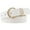 White, variant on Stylish Women's Belt with Gold Buckle for Jeans and Dresses Elegant Ladies Fashion Accessory
