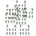 thumbnail image 3 of Figuras de Juguete Sunnimix Modelo Diorama 100x Miniaturas Verde Figuras de Soldados, 3 of 8