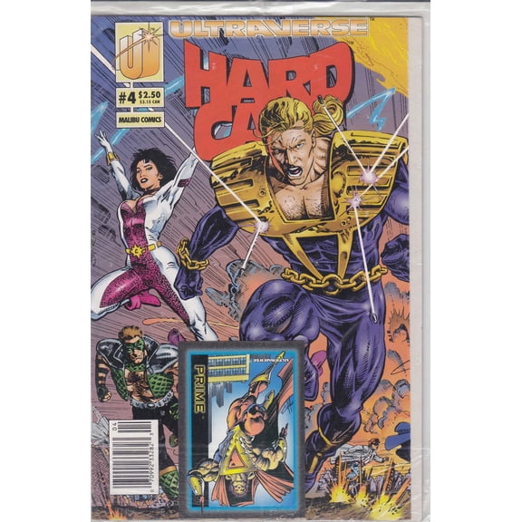 Hardcase #4Y VF ; Malibu Comic Book