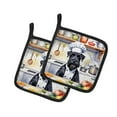 thumbnail image 2 of Giant Schnauzer The Chef Pair of Pot Holders, 2 of 2