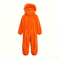 thumbnail image 5 of Silly Big Mouth Monster Adult Onesie Pajamas, Funny Plush Hooded Jumpsuit Sleepwear, Oversized Fleece Loungewear Outfit, Cozy One Piece Home Wear for Adults, Casual Relaxing and Party Occasions, 5 of 7