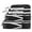 Black, variant on Compression Packing Cubes - 4 Piece Ultralight Suitcase Organizers - Travel Essentials for Luggage - Durable Organizer Bags Set