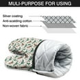 thumbnail image 7 of Cute Oven Mitts,Beige Christmas Dinosaur Pattern Oven Mitt 2-Pack Set,Kitchen Gloves for Oven,Heat Resistant Oven Mitts 7.7"x12", 7 of 7