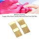 thumbnail image 4 of Cepillo De Limpieza Para Puntas De Decoración De Uñas, 2 Piezas Mini Cepillo De Alambre De Cobre Dorado Eliminación Eficiente Del Polvo Pulido De óxido Para Salón De Uñas Uso, 4 of 7