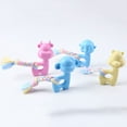 thumbnail image 4 of jiaroswwei Dog Interactive Toy Comfortable Bite Resistant Soft Animal Shape Small Medium Dog Teething Toy for Indoor, 4 of 8