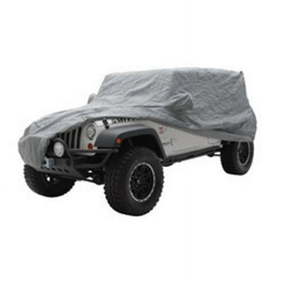 Smittybilt Full Climate Jeep Cover (Gray) - 830