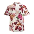 thumbnail image 3 of High Quality Hawaiian Shirts for Men Short Sleeve Aloha Beach Shirt Floral Summer Casual Button Down Shirts Blouses GVIY3L, 3 of 7