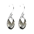 thumbnail image 1 of Aretes Zvezda Pear color Black Diamond plata .925 Zvezda ZAR-PEAR18-BKD, 1 of 4
