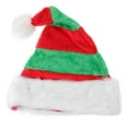 thumbnail image 6 of BERTDOMD 5pcs Unisex Christmas Hat Adorable Plush Santa Hat Christmas Party Headwear Xmas Holiday Hat, 6 of 6