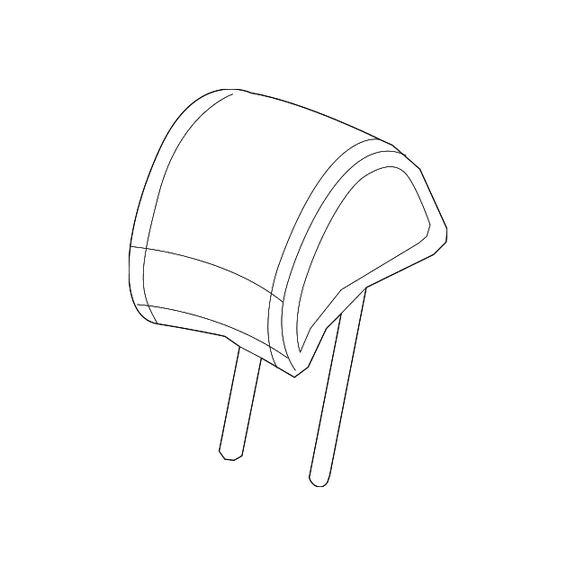 Genuine OEM GM Part # 26700330 Headrest