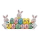 thumbnail image 1 of Moyic Modelo de conejos en miniatura de Pascua, figuras artesanales de primavera, puerta de para fiesta, adorno para el hogar, Kits de decoración para fiestas, 1 of 6