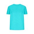 thumbnail image 5 of HAPIMO Women's Trendy Cotton Linen Loose Tops Clearance Summer Solid Color Short Sleeve Drop Shoulder Crew Neck Pullover for Teen Girls Elegant Casual Blouses Mint Green XXL, 5 of 7