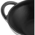 thumbnail image 2 of Staub Cast Iron 0.5-qt Baby Wok - Graphite Grey, 2 of 5