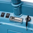 thumbnail image 4 of LISUEYNE 12V Licensed Vespa Ride on Motorcycle with Side Car, 2-Seater Electric Car for Boys Girls Age 3+, Key Start, Storage Bin, Music, Max Speed 4.8mph,Blue, 4 of 6