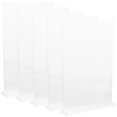 thumbnail image 1 of 5pcs Office Acrylic Sign Holder Restaurant Hotel Double Sided Poster Menu Holder, 1 of 9