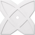 thumbnail image 1 of Ekena Millwork CMP36TS-03000 36 Po OD x 3 Po ID Carré Titus Architectural Grade PVC Contemporain Médaillon de Plafond, 1 of 1