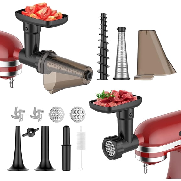 Hozodo Juicer Attachment Meat Grinder Attachment for KitchenAid Stand Mixer