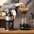 thumbnail image 3 of Electric Coffee Bean Grinder 35 Level Adjustable Large Capacity 12 Cups Espresso Coffee Grinder with Anti-Static Conical Burr Detachable Visible Bin Cleaning Brush, 3 of 9