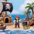 thumbnail image 4 of ETHZZLE 2-Pack Miniature Treasure Chest Dollhouse Scene Props, Decorative Alloy, Assorted Colors for Collectibles, 4 of 6